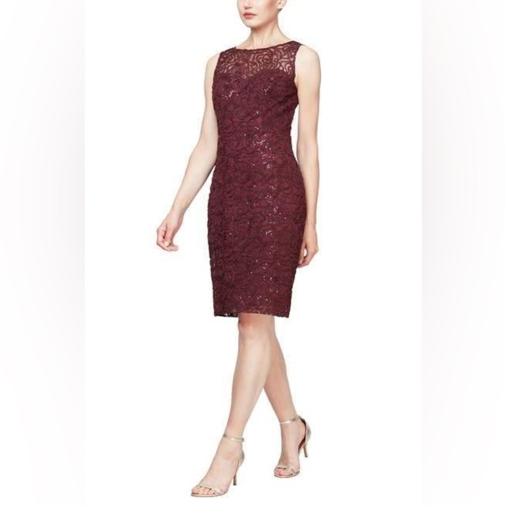 Ignite Evenings Short Mother of the Bride Dress Size 6
